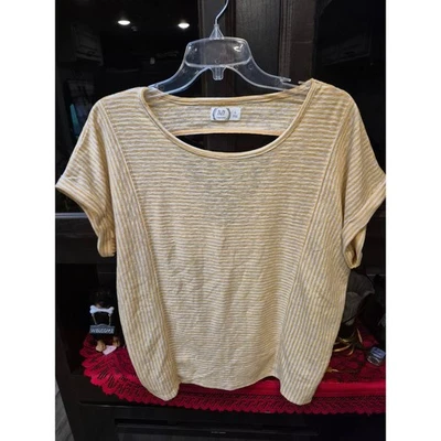 Top Maurice's 24/7 S Rayas Espalda Abierta Boho Informal Elástico Talla Grande S 196 Foto 1 de 4