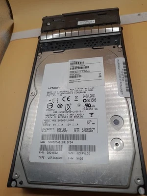 46X0884 IBM Hitachi 600GB 15K 6G 3.5" SAS HDD 108-00227 0B24502 HUS156060VLS600 - Image 1 of 4