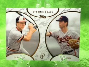 Billy & Cal Ripken Jr - 2025 Topps Dynamic Duals #12 Baltimore Orioles - Picture 1 of 11