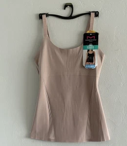 Maidenform Flexees Sculpt Ultra Firm Beige Cami Tank Top Größe Extra Large Neu - Bild 1 von 7