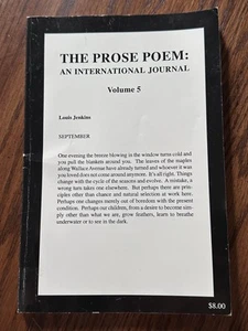 The Prose Poem An International Joirnal Volume 5 Ed. By Peter Johnson - Picture 1 of 4