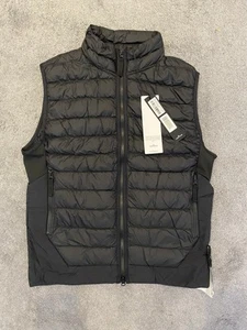 Stone Island Down Packable Gilet BNWT Black - Large - Picture 1 of 24