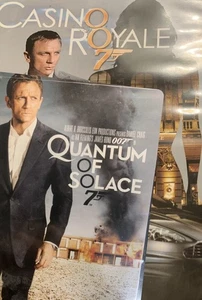 Casino Royale & Quantum of Solace,(DVD, 2007) **DISC ONLY - NO CASE* 2 Movies - Bild 1 von 3