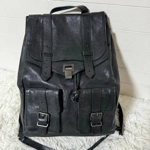 Proenza Schouler PS1 Mochila Negra Mujer Bolso de Mano Monedero Asa De Japón - Imagen 1 de 16