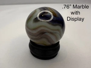 Glasmurmeln mit Display dabei Lot #7584 hat ein paar kleine Chips siehe Fotos - Bild 1 von 10