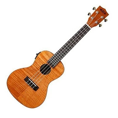 Kala KA-CEME Exotic Mahogany Concert Acoustic / Electic Ukulele - Built-in Tuner - Image 1 of 2