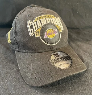 Los Angeles Lakers New Era 9Twenty 2020 NBA Finals Champions Locker Room - Image 1 of 4