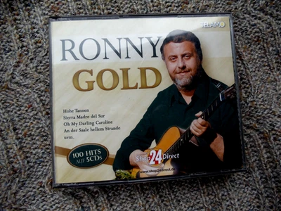5xCD Box Set Ronny - Gold / 100 Hits auf 5 CDs Shop 24 Direct s. beschreibung - Bild 1 von 2
