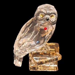 Autentica statuina in cristallo Swarovski Harry Potter Edvige Gufo - Foto 1 di 7