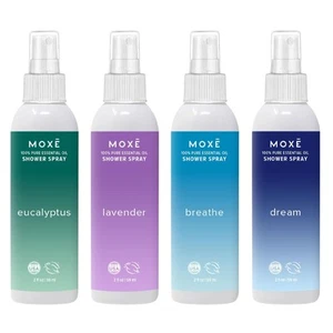 Aromatherapy Shower Mist Variety Pack, Eucalyptus, Lavender, Breathe and Drea... - Picture 1 of 7
