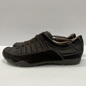 Vintage Steve Madden Brown Elastic Strap Trainers Sneakers Casual Shoes Y2K 8.5 - Picture 1 of 9