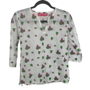 Mary Marshmallow 3/4 Pullover Tunic Top Girl's 8/10 - Picture 1 of 5