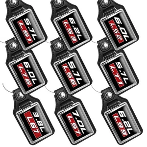 Corvette Engines LS1, LS3, LS2, L76, LS6, LT1, L67, LS7, L99 Key Rings Key Chain - Bild 1 von 12