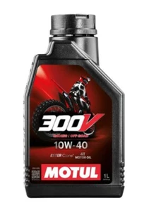 1 LITER 1 LITER 1 L MOTORÖL MOTUL 300V 300V 10W40 10/40 100% SYNTHETISCH MOTORRAD - Bild 1 von 1