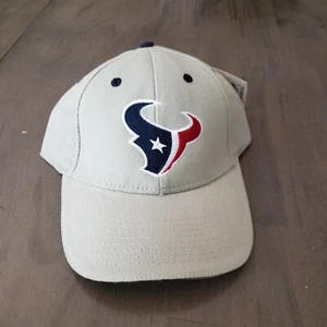 NEW Houston Texans Hat Cap Adult Strap Back Gray NFL Football Adjustable Mens A3 - Picture 1 of 9