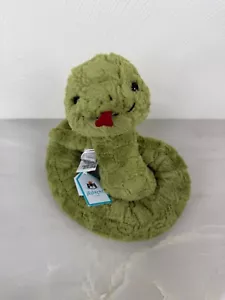 Nuevo con etiquetas Juguete de Peluche Serpiente Stevie Verde Jellycat Regalo Perfecto Diseñador Coleccionable - Imagen 1 de 5