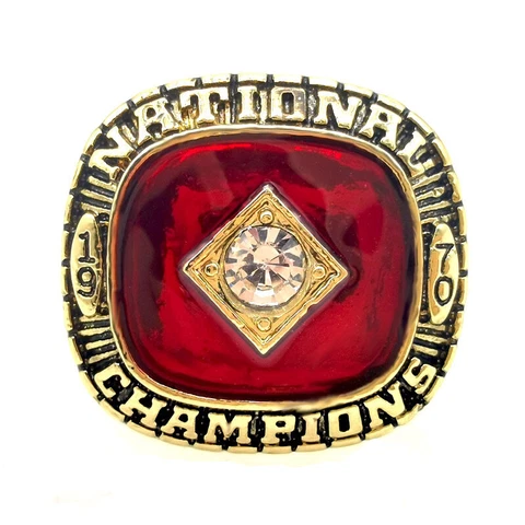 1970 Nebraska Cornhuskers University Ring Football Super Bowl Champion Game Cover