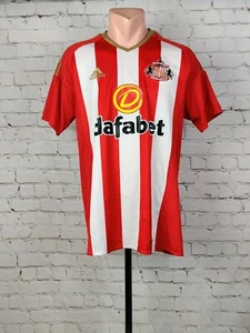 Football shirt soccer FC Sunderland Black Cats Home 2016/2017 Adidas Jersey Men  - Picture 1 of 10