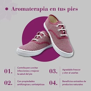 Zapatillas de Lona Unisex/Bambas Infantiles con aromaterapia antimosquitos - Imagen 1 de 7