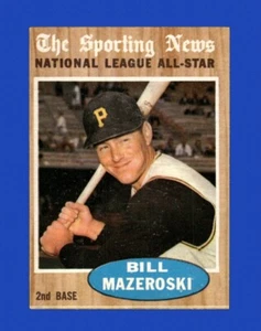 1962 Topps Set-Break #391 Bill Mazeroski As EX-EXMINT *GMCARDS* - Picture 1 of 2
