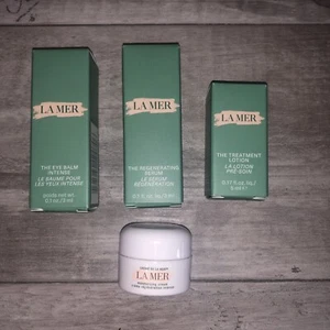 La Mer Hydration Heroes 4-Pc Kit Travel Minis Set Lotion Serum Eye Serum Cream - Picture 1 of 3