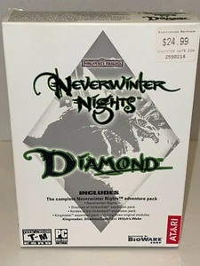 Neverwinter Nights: Diamond Edition Atari PC 2005 NTSC Medium Box Sealed NEW - Picture 1 of 4