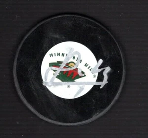 Martin Havlat Auto Signed Minnesota Wild Hockey Puck - Picture 1 of 1