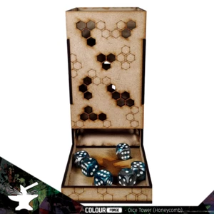 The Colour Forge - Dice Tower - Honeycomb - Let those dice plummet! - Picture 1 of 3