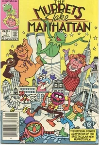 Cómics de Marvel/Star Comics de los Muppets Take Manhattan #1 1984 en buen estado/en buen estado - Imagen 1 de 6