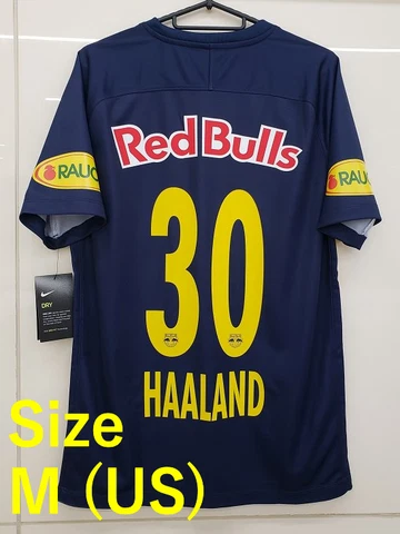 Nike Red Bull Salzburg Haaland Jersey Soccer Shirt  2019/20 M Manchester City Cover