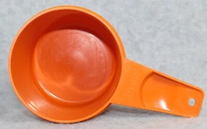 Vintage Tupperware Measuring 3/4 Cup Replacement Burnt Harvest Orange - Picture 1 of 7