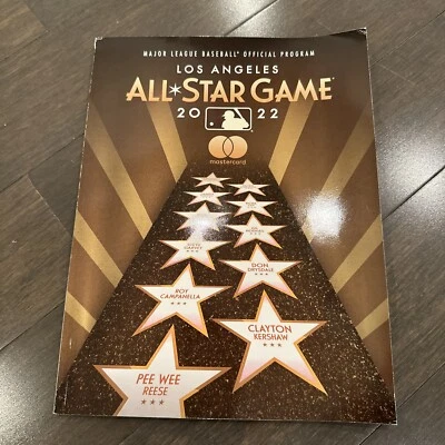 2022 MLB ALL STAR GAME PROGRAM OFFICIAL  L.A. DODGER STADIUM - Image 1 of 2