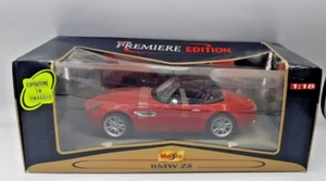 Maisto 1/18 Bmw Z8 Rossa Premiere Edition BOX Gd38 - Foto 1 di 1