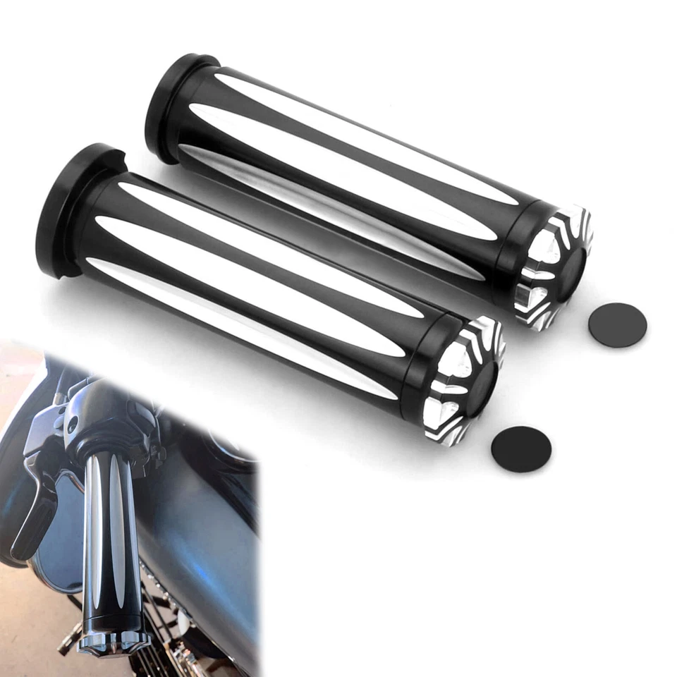 Empuñaduras de manillar de cable electrónico de 1" para Harley Softail Dyna 16-17 FXSE 2016-up Foto 1 de 4