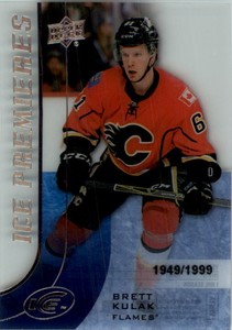 2015-16 Upper Deck Ice Calgary Flames Hockey Card #119 Brett Kulak Rookie /1999