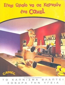 Camel Cigarettes - Nice To Buy You A Camel - Original Vintage Print Ad 1990's - Picture 1 of 1