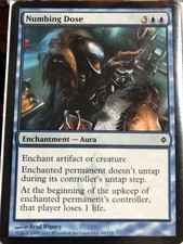 MTG Numbing Dose New Phyrexia Regular Common X4