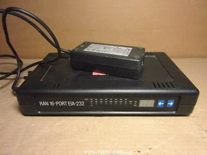 IBM 93H6549 93H6548 Enhanced Ran RS-232 16-Port EIA-232 Remote Node - INCL PSU - Afbeelding 1 van 4