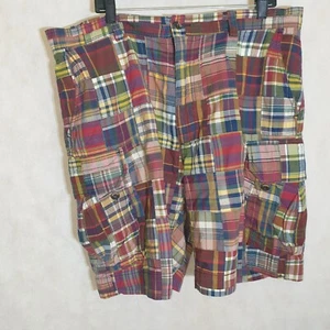 Pantalones Cortos Chinos Polo By Ralph Lauren Para Hombres Retazos Cuadros Algodón Bolsillos Talla 40 - Imagen 1 de 14