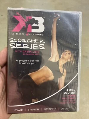 Kettlebell Kickboxing : Scorcher Series with Dasha Libin (DVD, 4-Disc Set, 2012) - Image 1 of 2
