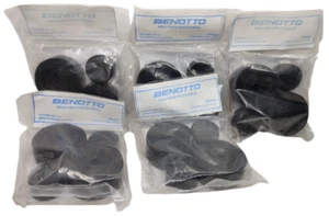 5 Benotto Black Smooth Handlebar Tape Cello Bar pack Vintage Bicycle eroica - Picture 1 of 5