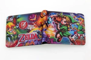 Legend of Zelda LINK Wallet Leather PU Bifold Wallet Coin Money Cilp - Picture 1 of 24