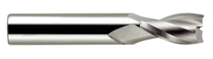 1/4"" (.2500") 2 ROUTER CARBURO DE FLAUTA - MOLINO DE EXTREMO CORTADO PARA MADERA/PLÁSTICO 10699 - Imagen 1 de 4