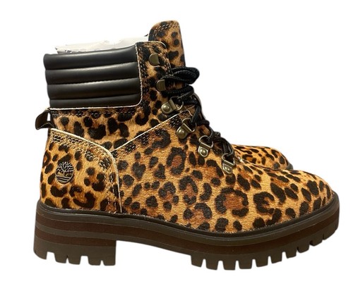 Timberland London Square Mid Hiker donna taglia 6 stivale marrone nero scarpa casual