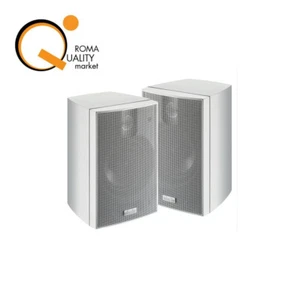 INDIANA LINE NANO BIANCO NANO.2 Diffusori Parete Coppia Altoparlanti 2 vie Casse - Foto 1 di 1