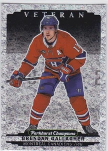 2022/23 PARKHURST CHAMPIONS..BRENDAN GALLAGHER..SPECKLED FOIL..# 136..CANADIENS - Bild 1 von 2