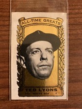 1963 BAZOOKA ALL TIME GREATS #38  TED LYONS WHITE SOX