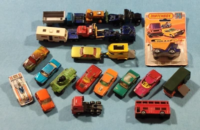 LOTTO MACCHININE MODELLINI MATCHBOX VINTAGE 1:66 - no hot wheels polistil lesney - Immagine 1 di 4