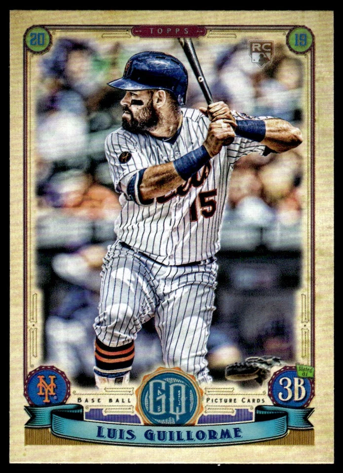 2019 TOPPS GYPSY QUEEN ROOKIE Luis Guillorme New York Mets #119 R63 - Image 1 of 2