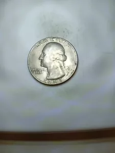 1983 d washington quarter with liberty on the rim und möglicherweise the a's anders - Bild 1 von 6